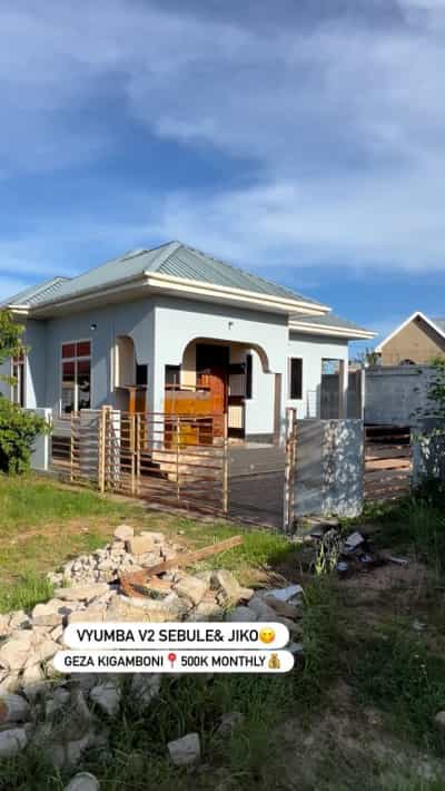 Nyumba ya vyumba viwili inapangishwa Geza Kigamboni, Dar Es Salaam