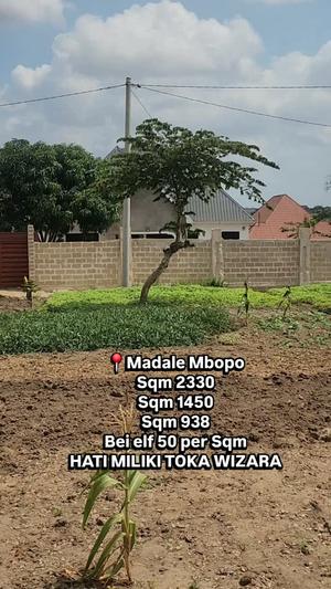 Kiwanja kinauzwa Goba Madale, Dar Es Salaam Kiwanja kinauzwa Goba Madale, Dar Es Salaam