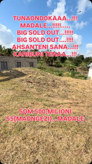 Plot for sale in Madale, Dar Es Salaam sqm 500