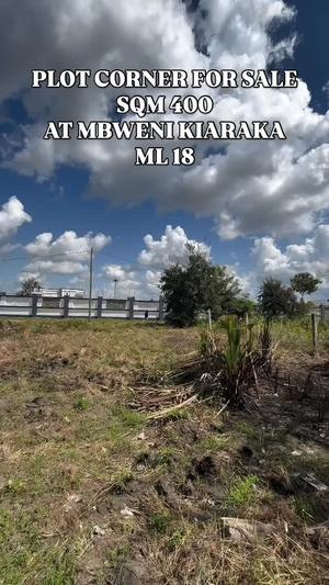Plot for sale in Mbweni Kiaraka, Dar Es Salaam sqm 400 Plot for sale in Mbweni Kiaraka, Dar Es Salaam sqm 400
