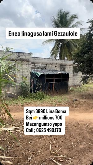 Kiwanja kinauzwa Gezaulole, Dar Es Salaam sqm 3890
