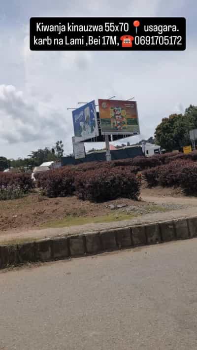 Kiwanja kinauzwa Usagara, Mwanza (3850 sqm)