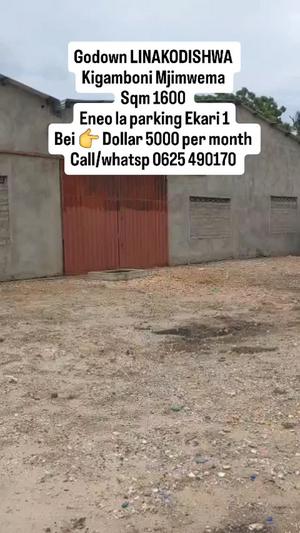 Godown/Ghala linapangishwa Mjimwema, Dar Es Salaam
