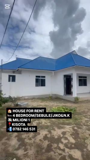 4 Bedrooms House for Rent in Kigamboni Kisota, Dar Es Salaam