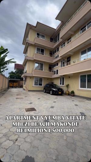 Apartment ya vyumba vitatu inapangishwa Mbezi Beach Makonde, Dar Es Salaam Apartment ya vyumba vitatu inapangishwa Mbezi Beach Makonde, Dar Es Salaam