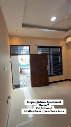 Apartment ya vyumba viwili inapangishwa Mbezi Beach, Dar Es Salaam