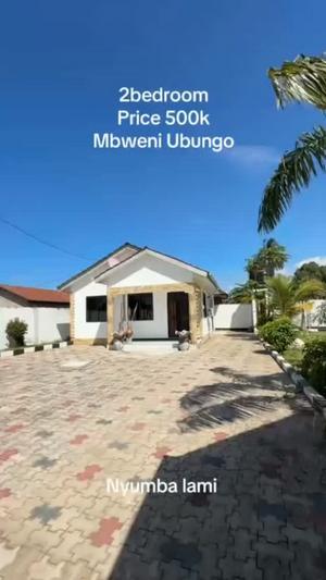 Nyumba ya vyumba viwili inapangishwa Mbweni Ubungo, Dar Es Salaam