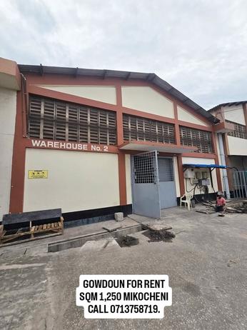 Godauni, Ghala inapangishwa Mikocheni B, Dar Es Salaam (1250 sqm) Godauni, Ghala inapangishwa Mikocheni B, Dar Es Salaam (1250 sqm)