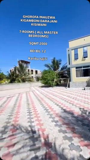 Nyumba ya vyumba 7 inauzwa Kigamboni Darajani Kisiwani, Dar Es Salaam (2000 sqm) Nyumba ya vyumba 7 inauzwa Kigamboni Darajani Kisiwani, Dar Es Salaam (2000 sqm)