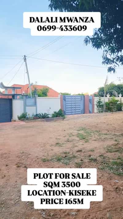 Residential Plot for Sale in Kiseke, Mwanza (3500 sqm)