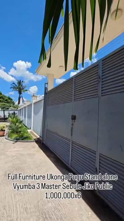Nyumba (Furnished) ya vyumba vitatu inapangishwa Ukonga Pugu Kinyamwezi, Dar Es Salaam