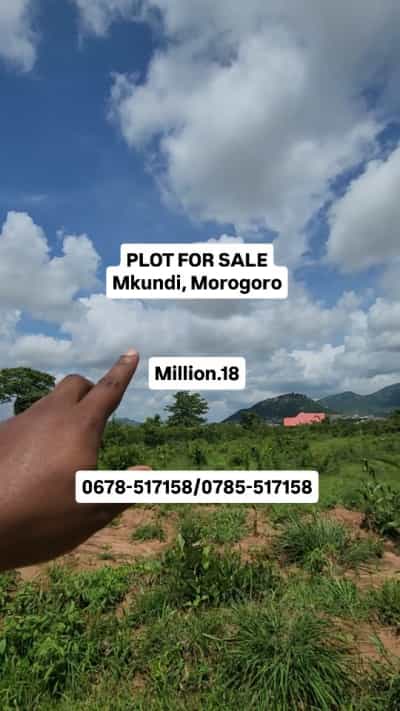 Plot for sale in Mkundi, Morogoro