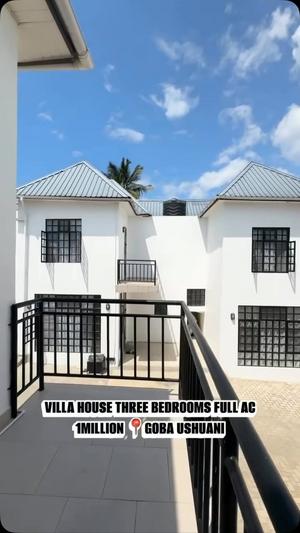 Villa ya vyumba vitatu inapangishwa Goba Magorofani Kituo Kwa Ulomi, Dar Es Salaam