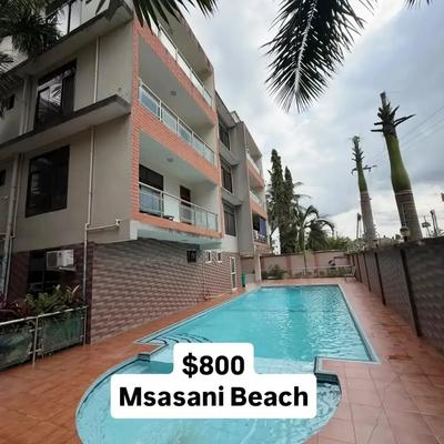 Apartment (Furnished) ya chumba kimoja inapangishwa Msasani Beach, Dar Es Salaam