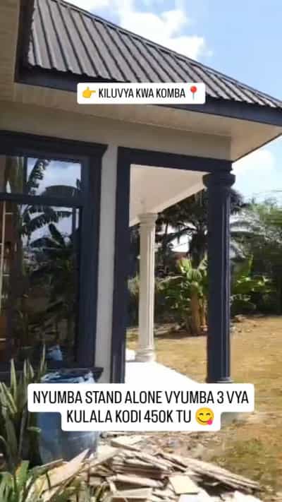 3 Bedrooms House for Rent in Kiluvya kwa Komba, Pwani