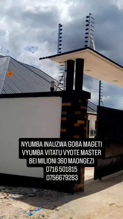 Nyumba ya vyumba vitatu inauzwa Goba Mageti, Dar Es Salaam