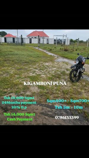 Viwanja vinauzwa Kigamboni Puna, Dar Es Salaam (400 sqm) Viwanja vinauzwa Kigamboni Puna, Dar Es Salaam (400 sqm)