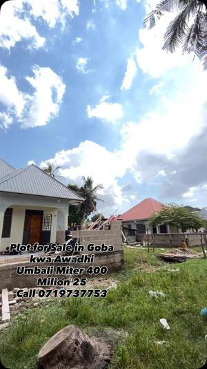 Residential Plot for Sale in Goba Center, Dar Es Salaam (350 sqm) Residential Plot for Sale in Goba Center, Dar Es Salaam (350 sqm)