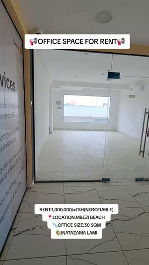 Office Space for Rent in Mbezi Beach, Dar Es Salaam (30 sqm) Office Space for Rent in Mbezi Beach, Dar Es Salaam (30 sqm)