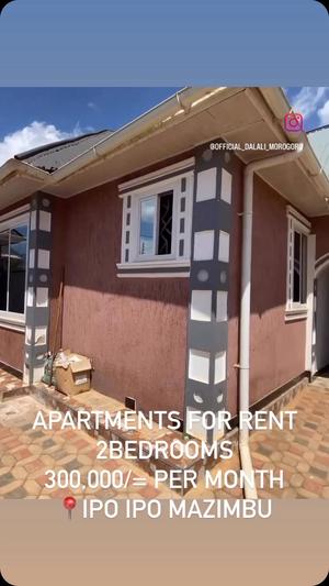 Apartment ya vyumba viwili inapangishwa Mazimbu, Morogoro Apartment ya vyumba viwili inapangishwa Mazimbu, Morogoro