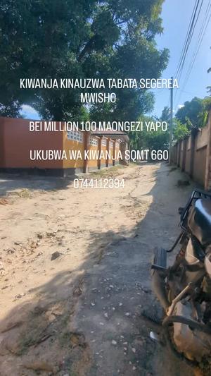 Plot for sale in Tabata Segerea Mwisho, Dar Es Salaam sqm 660 Plot for sale in Tabata Segerea Mwisho, Dar Es Salaam sqm 660
