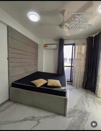 Apartment (Furnished) ya vyumba vitatu inapangishwa Mikocheni, Dar Es Salaam