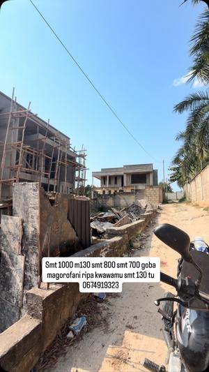 Kiwanja kinauzwa Goba Magorofani Ripa Kwawamu, Dar Es Salaam (1000 sqm) Kiwanja kinauzwa Goba Magorofani Ripa Kwawamu, Dar Es Salaam (1000 sqm)