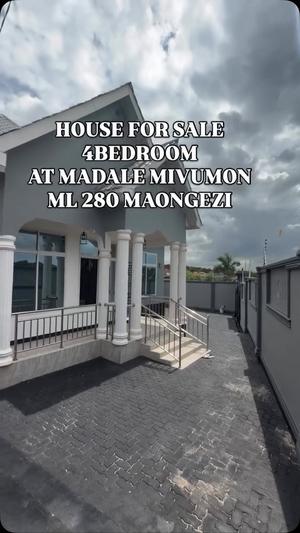 4 Bedrooms House for Sale in Madale Mivumoni, Dar Es Salaam (500 sqm) 4 Bedrooms House for Sale in Madale Mivumoni, Dar Es Salaam (500 sqm)