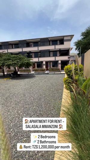 2 Bedrooms Apartment for Rent in Salasala Mwanzoni, Dar Es Salaam