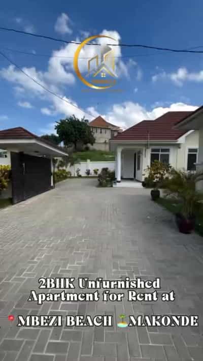 Apartment ya vyumba viwili inapangishwa Mbezi Beach Makonde, Dar Es Salaam