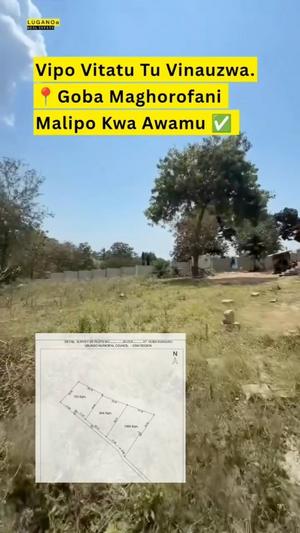 Residential Plot for Sale in Goba Maghorofani, Dar Es Salaam (754 sqm)