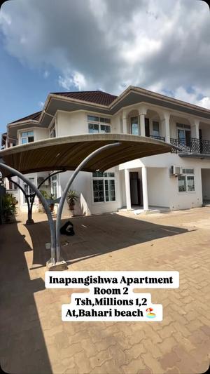 Apartment ya vyumba viwili inapangishwa Bahari Beach, Dar Es Salaam Apartment ya vyumba viwili inapangishwa Bahari Beach, Dar Es Salaam
