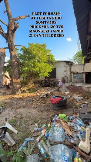 Plot for sale in Tegeta Kibo, Dar Es Salaam sqm 408