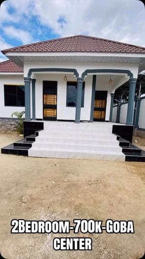 Apartment ya vyumba viwili inapangishwa Goba Center, Dar Es Salaam