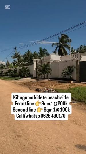 Beach Plot for Sale in Kibugumo Kidete, Dar Es Salaam