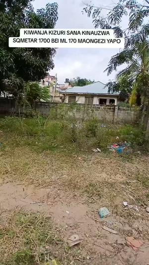 Residential Plot for Sale in Tabata Kinyerezi, Dar Es Salaam (1700 sqm) Residential Plot for Sale in Tabata Kinyerezi, Dar Es Salaam (1700 sqm)