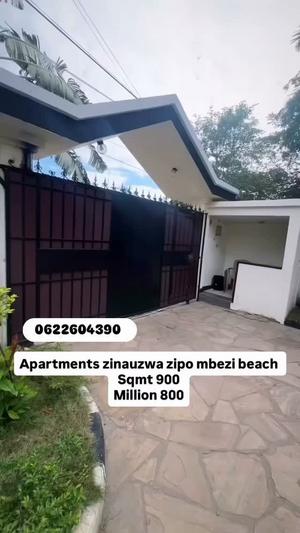 Apartment inauzwa Mbezi Beach, Dar Es Salaam (900 sqm)