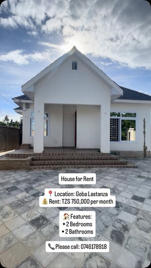 Nyumba ya vyumba viwili inapangishwa Goba Lastanza, Dar Es Salaam