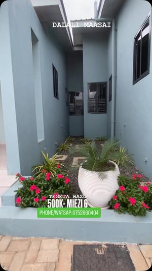 Nyumba ya vyumba viwili inapangishwa Tegeta Wazo Mashaba Ya Jeshi, Dar Es Salaam