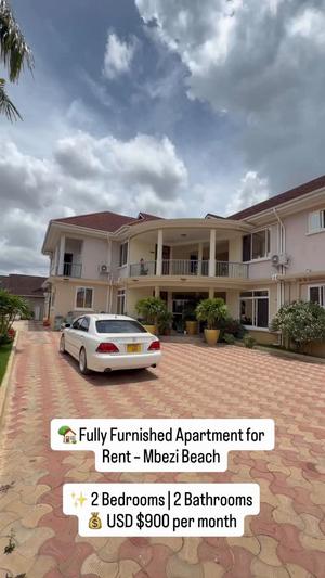 Apartment (Furnished) ya vyumba viwili inapangishwa Mbezi Beach, Dar Es Salaam