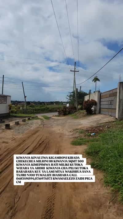 Kiwanja kinauzwa Kibada Chekechea, Kigamboni, Dar Es Salaam Kiwanja kinauzwa Kibada Chekechea, Kigamboni, Dar Es Salaam