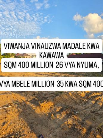 Viwanja vinauzwa Madale Kwa Kawawa, Dar Es Salaam sqm 400