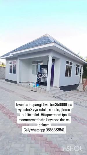 Apartment ya vyumba viwili inapangishwa Tabata Kinyerezi Kibaga, Dar Es Salaam Apartment ya vyumba viwili inapangishwa Tabata Kinyerezi Kibaga, Dar Es Salaam