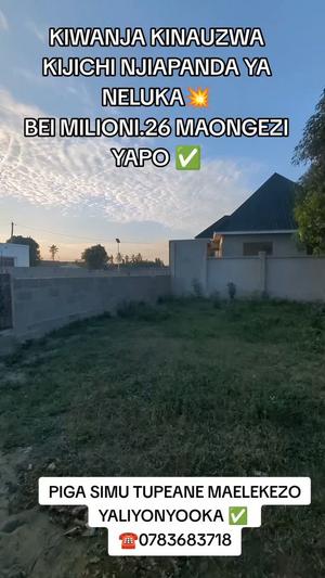 Residential Plot for Sale in Kijichi, Dar Es Salaam