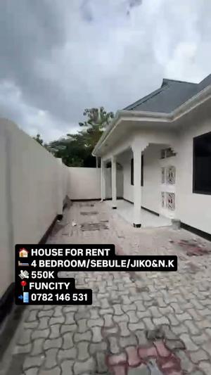 Nyumba ya vyumba vinne inapangishwa Kigamboni FunCity, Dar Es Salaam