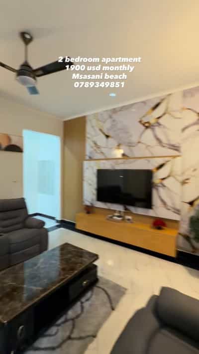 Apartment (Furnished) ya vyumba viwili inapangishwa Msasani Beach, Dar Es Salaam
