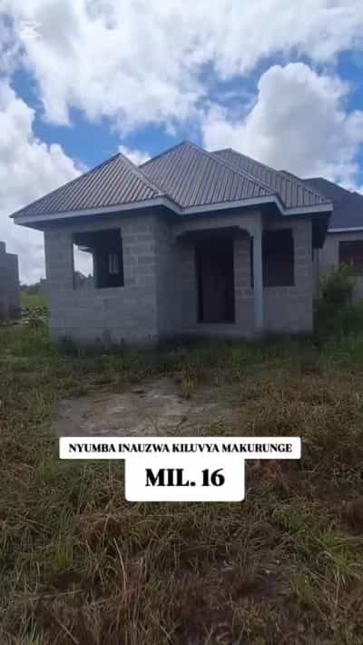 2 Bedrooms House for Sale in Kiluvya Madukani Makurunge, Dar Es Salaam (400 sqm)