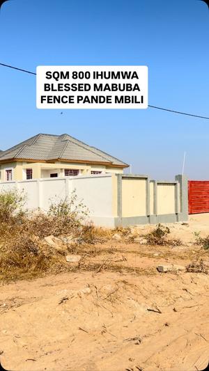 Kiwanja kinauzwa Ihumwa Blessed Mabuba, Dodoma (800 sqm) Kiwanja kinauzwa Ihumwa Blessed Mabuba, Dodoma (800 sqm)