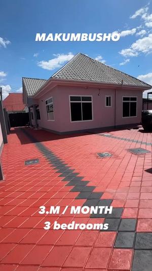 Nyumba ya vyumba vitatu inapangishwa Makumbusho, Dar Es Salaam Nyumba ya vyumba vitatu inapangishwa Makumbusho, Dar Es Salaam