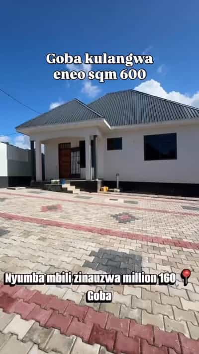 Nyumba ya vyumba viwili inauzwa Goba Kulangwa, Dar Es Salaam (500 sqm)